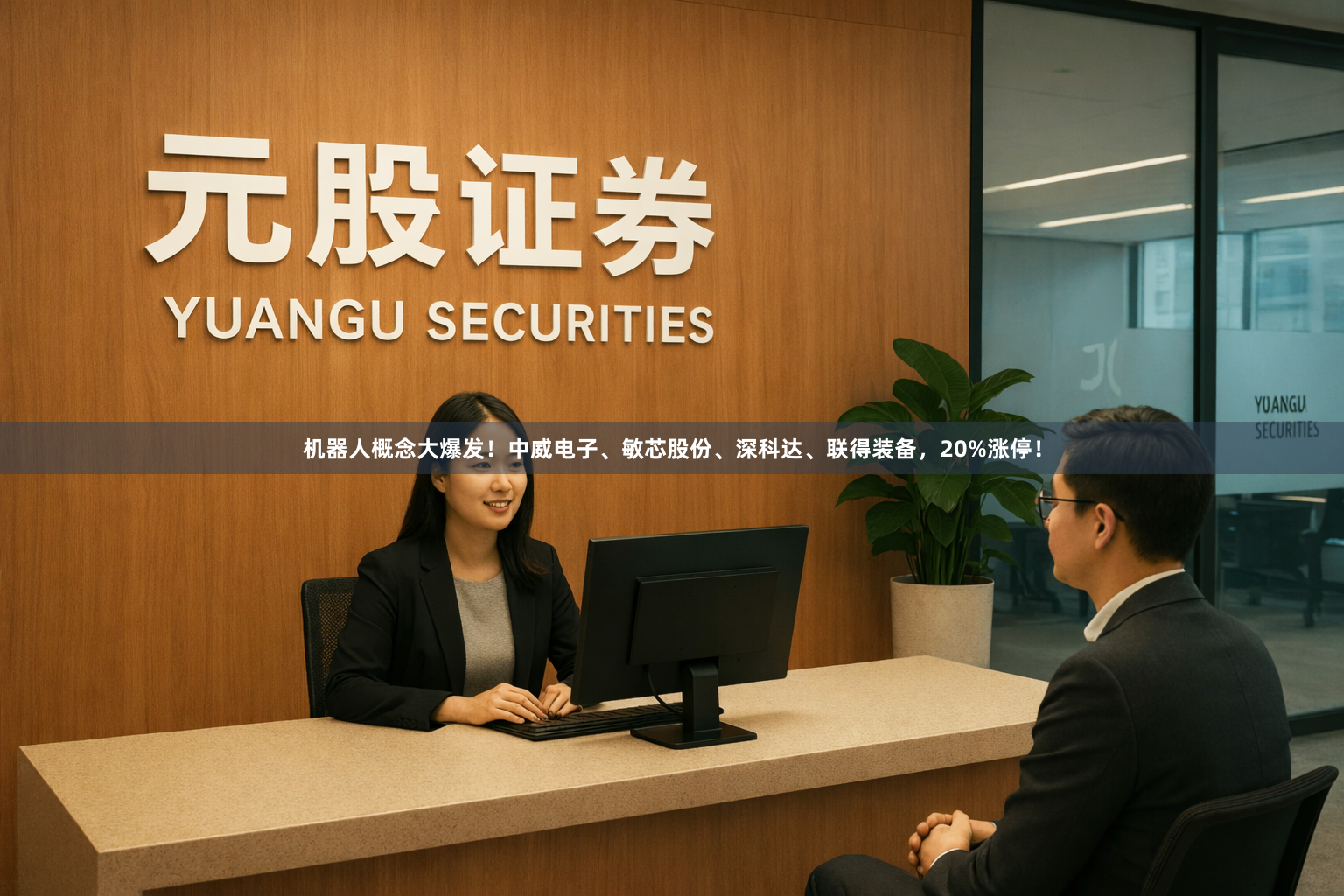 机器人概念大爆发！中威电子、敏芯股份、深科达、联得装备，20%涨停！