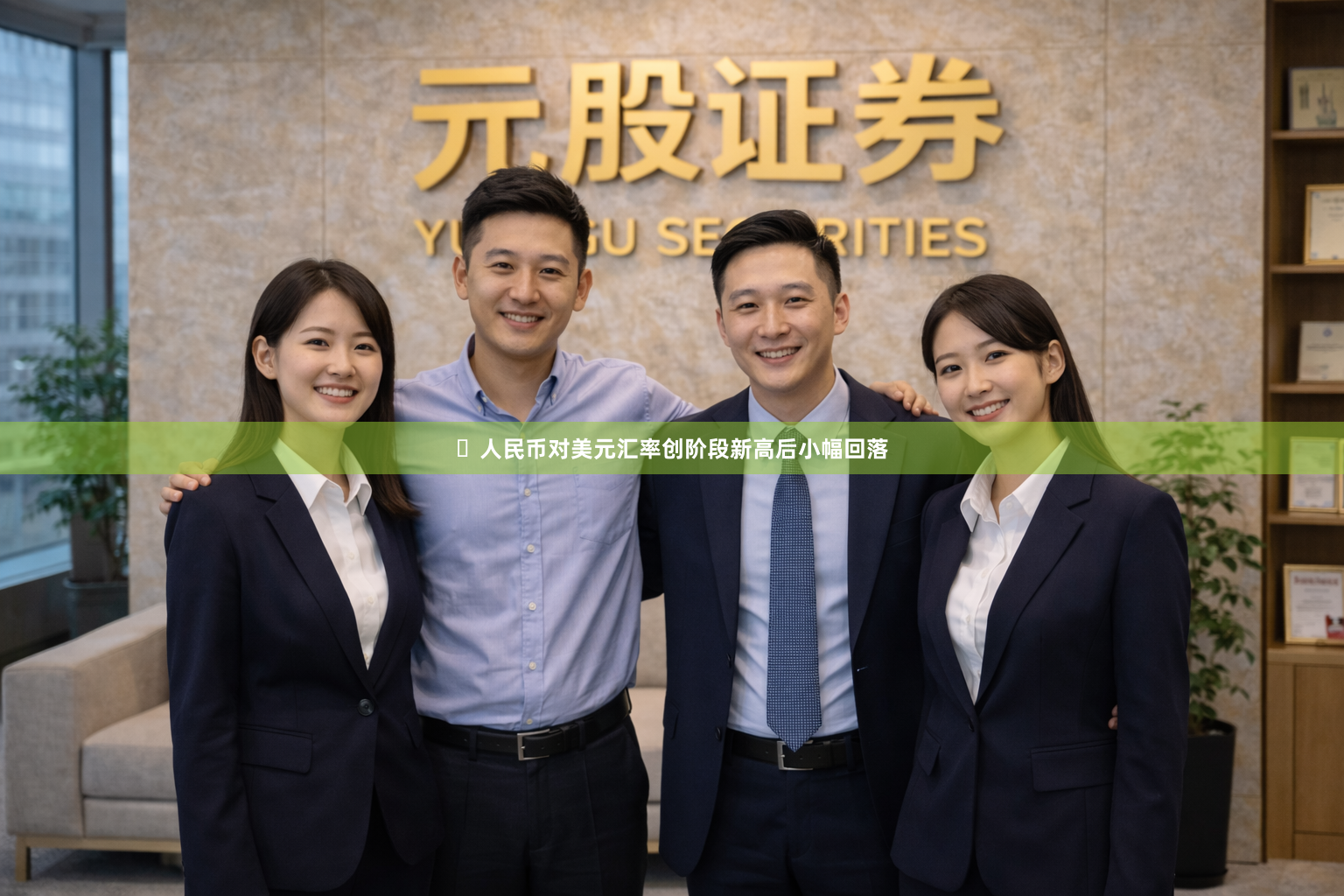 ​人民币对美元汇率创阶段新高后小幅回落