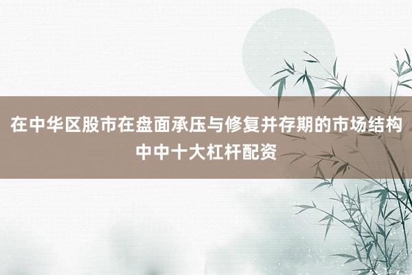 在中华区股市在盘面承压与修复并存期的市场结构中中十大杠杆配资
